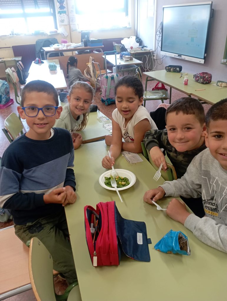 Actividad de cosecha y alimentación saludable