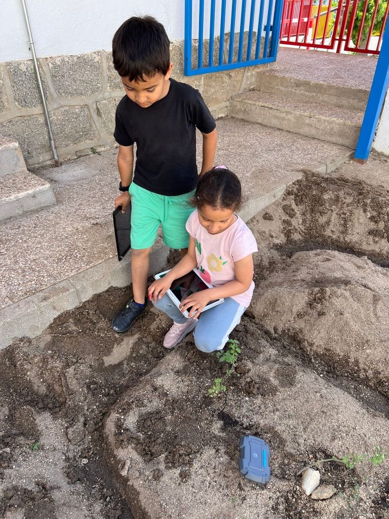 Uso del sensor de humedad en el huerto
